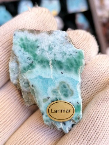 Larimar naturel - 💎💎, –