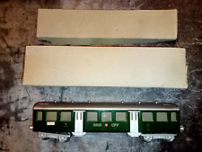 Train éch 0 HAG voiture voyageurs 3ème classe SBB CFF - 1 trace frottement toit