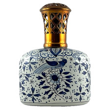 LAMPE BERGER Ancienne FAÏENCE de DELFT, limoges/bocquillon/delcourt/desvres...