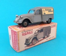 Norev Citroen 2cv 2 cv fourgonnette commerciale grise teinture Idéale N°16