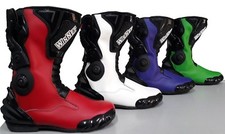 Bottes En Cuir Pour Moto De