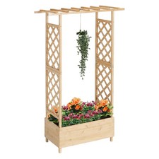 Jardinière bois Bac plante