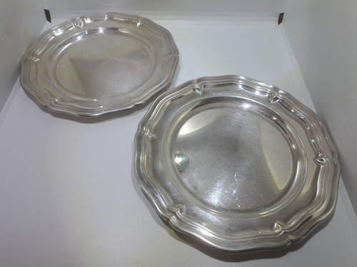 Belle paire assiettes en - belle, d'assiettes