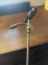 TIREUSE FONTAINE POMPE A CHAMPAGNE  Au Dauphin Ancienne manche bois 34 cm