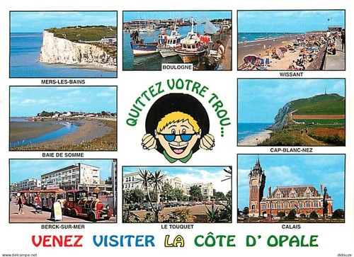 Carte postale cote - postale, 62