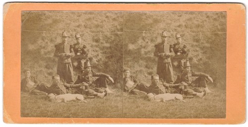 Chasseurs pied avec - chasseurs, leur