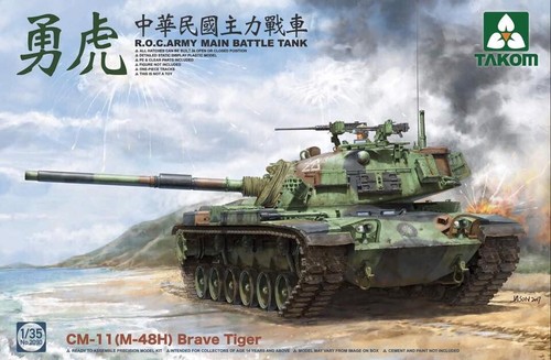 Takom brave tiger - brave, m48h
