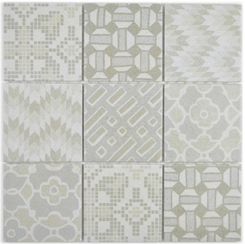 Céramique mosaïque vintage - céramique,