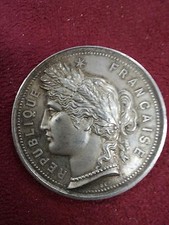  MEDAILLE argent République comice Agricole de BAIGNEUX 21 COTE D'OR 1925 N165