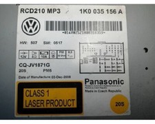 AUTORADIO  RÉCEPTEUR  VOLKSWAGEN GOLF VI  1K0035156A  2397541
