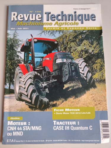 Revue technique tracteur - revue,