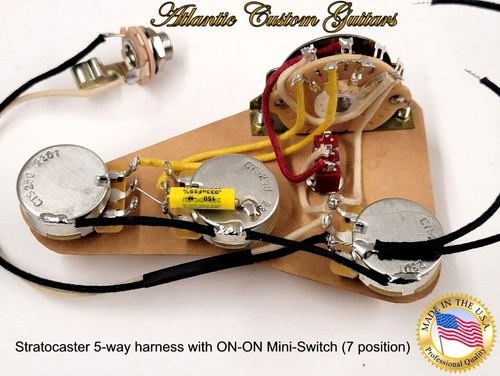Premium stratocaster way - stratocaster, 7-way