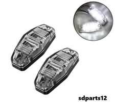 2x 24V Blanc LED Feux De