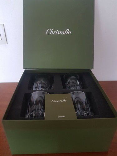 Coffret verres christofle - verres,