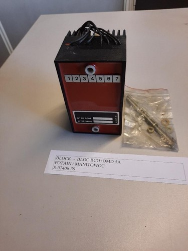 Bloc rco omd - bloc,