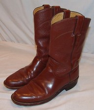 Justin Womens Brown Rust
