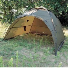 Q-TAC Ruck Clin D'Œil Bivvy Tente de Pêche Avant Ouvert, 2 Mann Carp, Angel 2