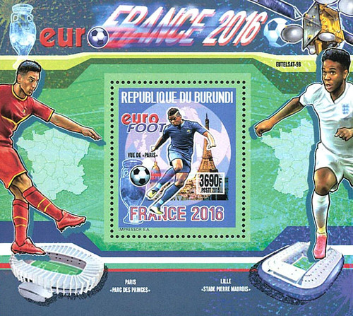 Stamps burundi 2015 imperf - stamps,