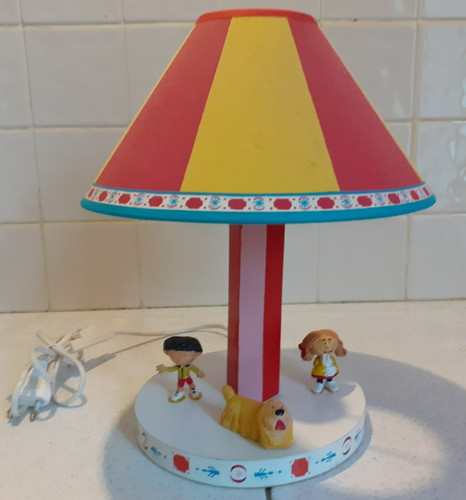 Rare lampe manege enchante - lampe,