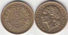Monnaie Française 5 Francs