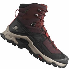Salomon Quête Élément GTX Chaussures de Randonnée pour Hommes Hiking Braun Mauve