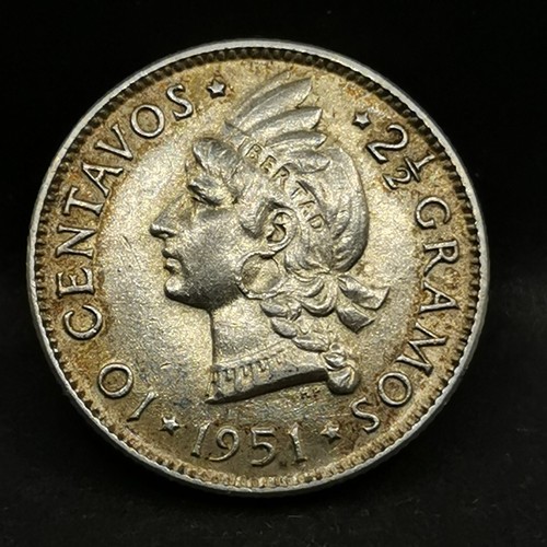 Centavos argent 1951 - 10,