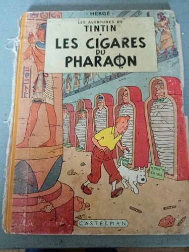 Tintin les cigares pharaon - cigares, du