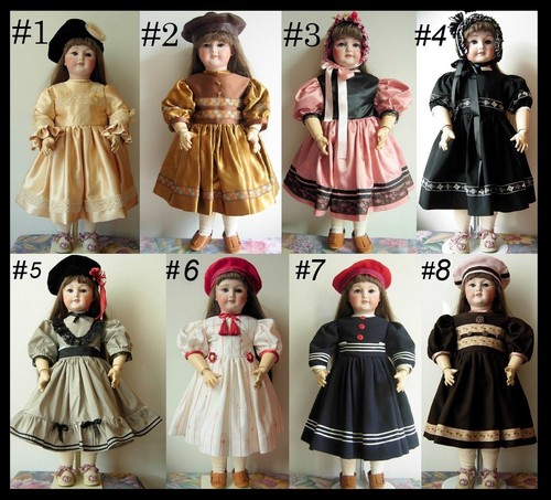 Robe poupée ancienne - robe,