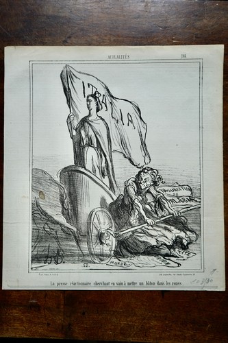 Daumier lithographie - daumier,,