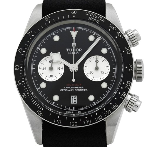 Tudor black bay chrono m79360 - black,