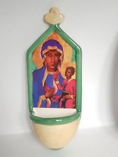 Petit Bénitier Faïence