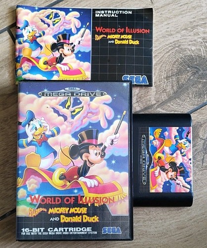 Jeu megadrive world of - megadrive,