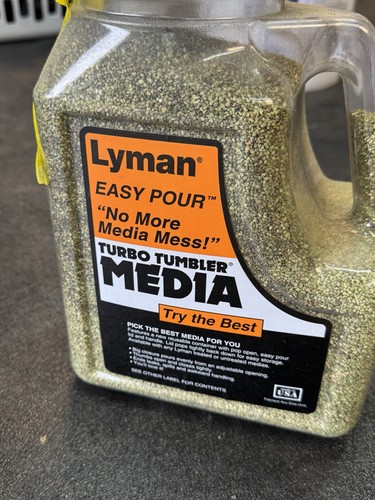 Lyman turbo tumbler media easy - tumbler,