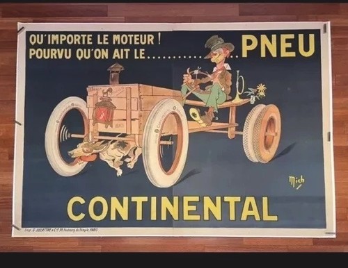 Affiche ancienne mich - affiche, ancienne,mich