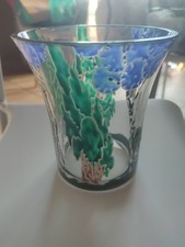 Vase En Verre Marcel Goupy