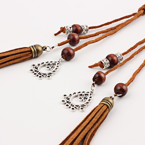Vintage bois perles - vintage,