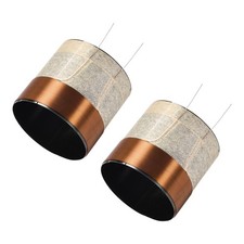 2Pcs 51.5mm 2" Woofer Voix