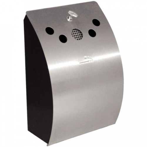 Cendrier mural inox 352 - (h)352, mm