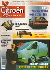 CITROEN REVUE 3 DOSSIER JOUETS CITROEN DIORAMA CITROENNETTE XANTIA ACTIVA