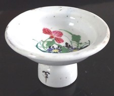 ancienne coupelle porcelaine chine Old chinese porcelain painted XIX mark