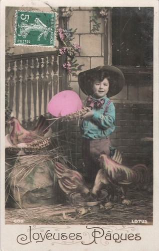 Easter boy hat - cp, egg