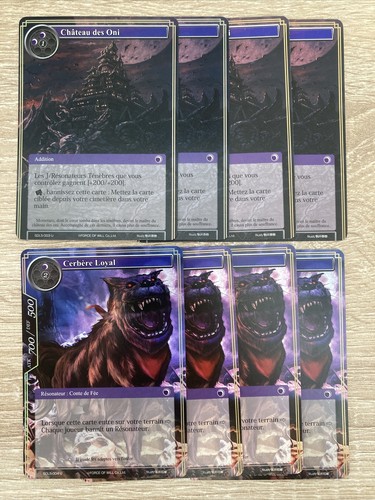 Fow lot cartes force of - force,