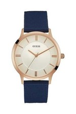 Guess Gents Escrow Montre à bracelet en tissu W0795G1