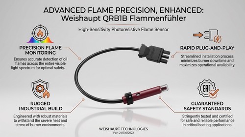 Weishaupt flammenfühler qrb1b - flammenfühler,