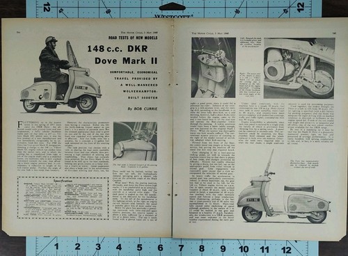 1960 dkr dove mark british - dkr,