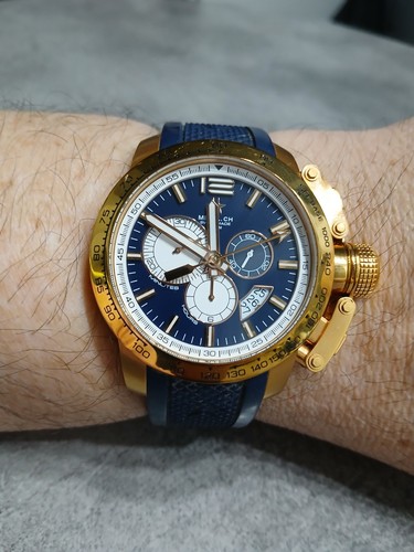 Montre chronographe métal - chronographe, c