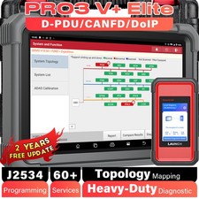 LAUNCH X431 PRO3S+ Elite V+ PRO 5 Scanner J2534 Programm Codage Outil diagnostic