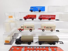 5X Brekina H0 1:87 LKW MAN DB Krupp Bier Saviem MB Ford SG/MINT+BOX #DI78-0,5