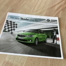 Skoda Fabia RS prospectus