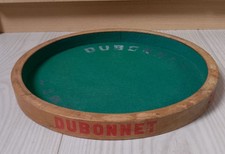 Ancien Plateau De Jeu Dubonnet Rond Vauchière Paris